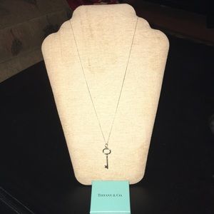 Tiffany & Co key necklace